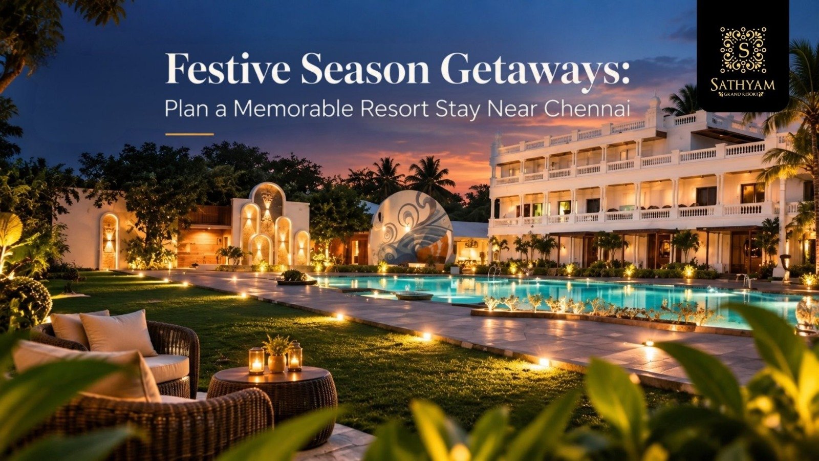 Festive Season Getaways Plan a Memorable Resort Stay Near Chennai